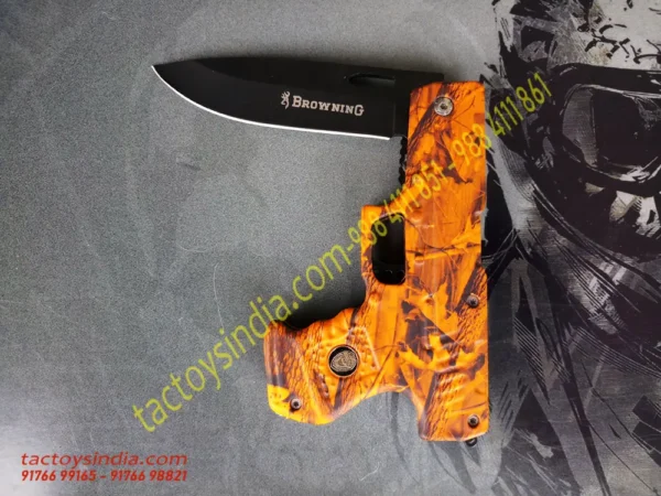 BROWNING Gun Fancy Folding Knife / liner Lock