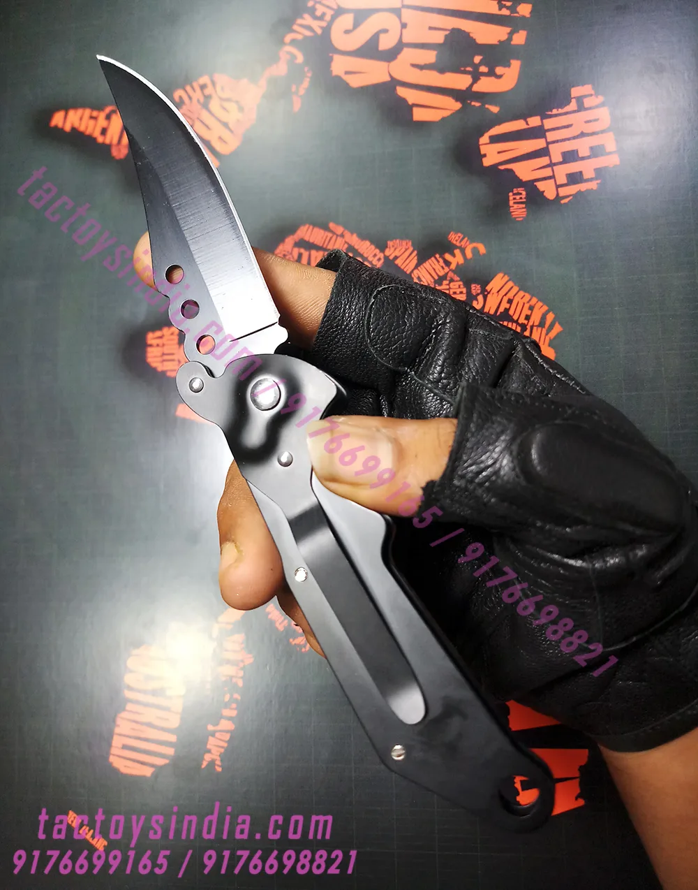 Orblu Tactical Army Close Combat Folding Knife Columbia Knife