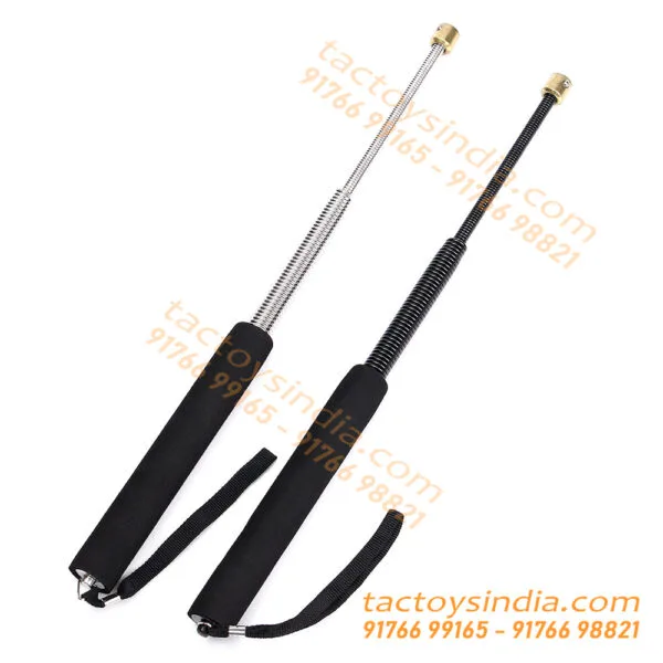Expandable Flexible Carbon Steel Spring Coil Baton Tactoys India - Main Image