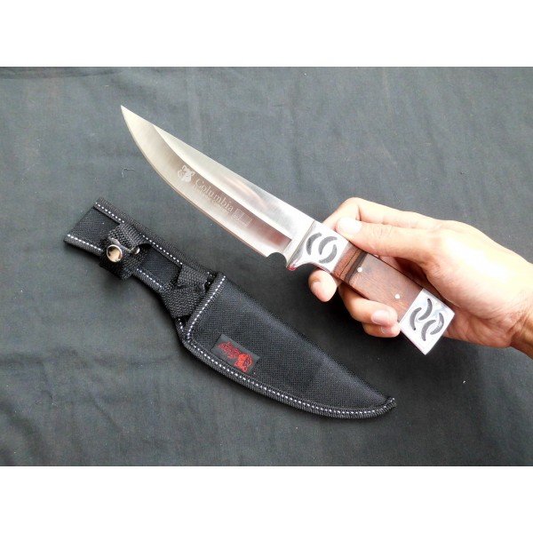 Columbia A06 full tang utility knife for travelling adventure outdoor sports bikers travellers tourist knives