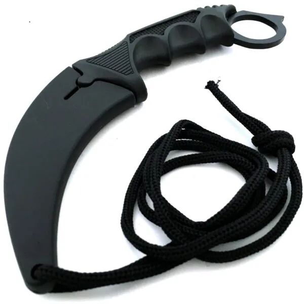 Falcon Tactical Karambit Black Survival Knife Outdoor Tiger Claw/Tooth - Image 3