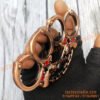 Antique-Hand-Cuffs-and-Revolver-Gun-Colour-Thick-Metal-knuckleduster–-knuckles-knucks-knucklering