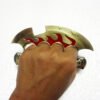 Antique-Spiked-Saw-Blade-Copper-Colour-Thick-Metal-knuckleduster–-knuckles-knucks-knucklering-knuck-knucksale