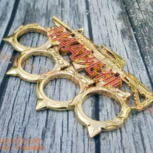M4A1-Rifle-Bright-Gold-Coloured-Modern-Knuckle-Duster-with-4-Spikes-tactoysindia