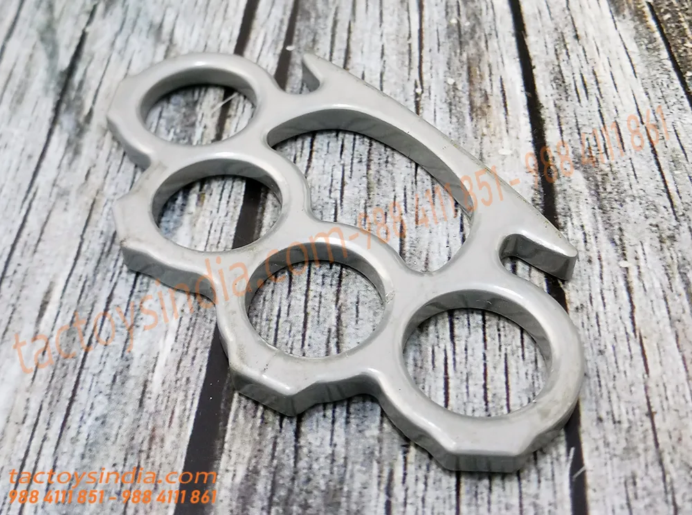 Minimalist-solid-Grey-Black-Slim-Pocket-Knuckle-Duster-Wallet-Pocket-Friendly-for-Travellers