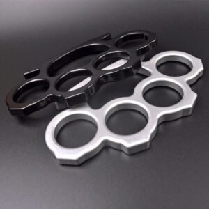 Minimalist-solid-Grey-Black-Slim-Pocket-Knuckle-Duster-Wallet-Pocket-Friendly-for-Travellers