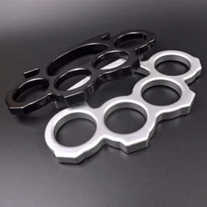 Minimalist-solid-Grey-Black-Slim-Pocket-Knuckle-Duster-Wallet-Pocket-Friendly-for-Travellers