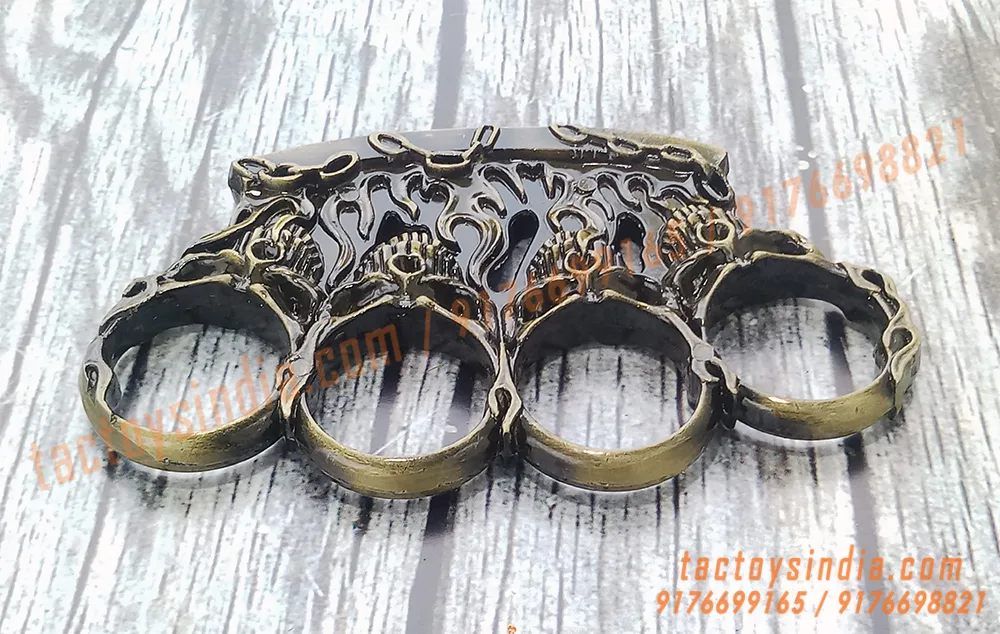 Skulls-On-Fire-Unique-Robust-Fighting-Knuckles-Best-Safety-Gear-Every-day-Carry-Tactical-Protection-Stuff