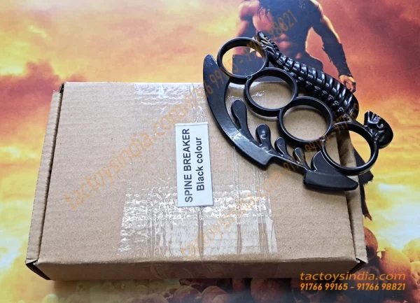 SpineBreakercurvepocketpunchknuckleduster - Spine Breaker curve pocket punch knuckle duster 1