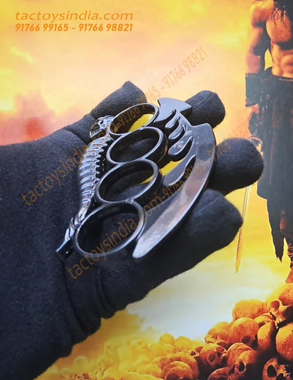 SpineBreakercurvepocketpunchknuckleduster - Spine Breaker curve pocket punch knuckle duster 6