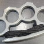 Minimalist solid Grey / Black Slim Pocket Knuckle Duster Wallet / Pocket Friendly for Travellers photo review