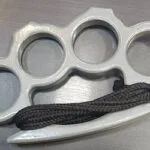 Minimalist solid Grey / Black Slim Pocket Knuckle Duster Wallet / Pocket Friendly for Travellers photo review