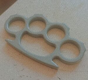 Minimalist solid Grey / Black Slim Pocket Knuckle Duster Wallet / Pocket Friendly for Travellers photo review