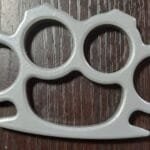 Minimalist solid Grey / Black Slim Pocket Knuckle Duster Wallet / Pocket Friendly for Travellers photo review