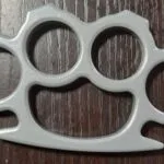 Minimalist solid Grey / Black Slim Pocket Knuckle Duster Wallet / Pocket Friendly for Travellers photo review