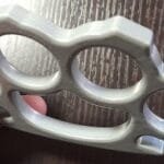 Minimalist solid Grey / Black Slim Pocket Knuckle Duster Wallet / Pocket Friendly for Travellers photo review