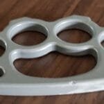 Minimalist solid Grey / Black Slim Pocket Knuckle Duster Wallet / Pocket Friendly for Travellers photo review