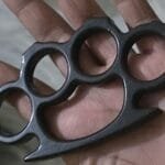 Minimalist solid Grey / Black Slim Pocket Knuckle Duster Wallet / Pocket Friendly for Travellers photo review