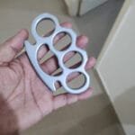 Black Heavy Duty Thick Knuckle Duster for Travellers Riders Self Defence Men's Tool photo review