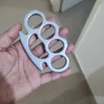 Black Heavy Duty Thick Knuckle Duster for Travellers Riders Self Defence Men's Tool photo review
