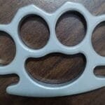 Black Heavy Duty Thick Knuckle Duster for Travellers Riders Self Defence Men's Tool photo review