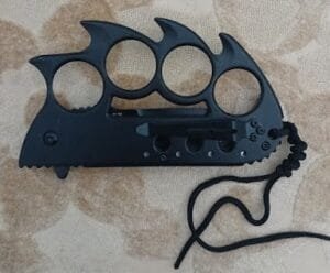 Tacforce TF793 Speedster Model Trench Knife Foldable Knuckle Knife photo review