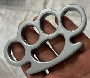 Black Heavy Duty Thick Knuckle Duster for Travellers Riders Self Defence Men's Tool photo review