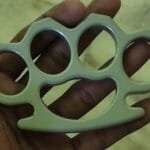 Black Heavy Duty Thick Knuckle Duster for Travellers Riders Self Defence Men's Tool photo review