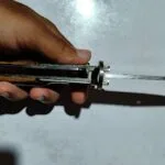 Medium CCCP Scout AK-47 bayonet folding blade knife photo review
