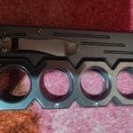 Cold Steel B088 Knuckle duster Foldable Trench knife photo review