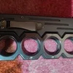 Cold Steel B088 Knuckle duster Foldable Trench knife photo review