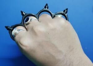 Pocket Slim Spiked knuckleduster photo review