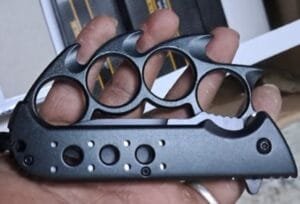 Tacforce TF793 Speedster Model Trench Knife Foldable Knuckle Knife photo review