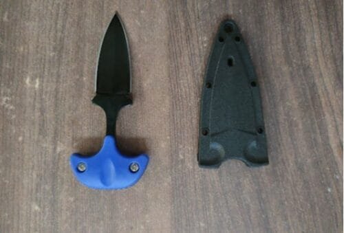 ABKT Combat Ready Smallest Ninja Push Dagger Pendant Neck Knife photo review